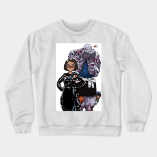 trick or threat Crewneck Sweatshirt